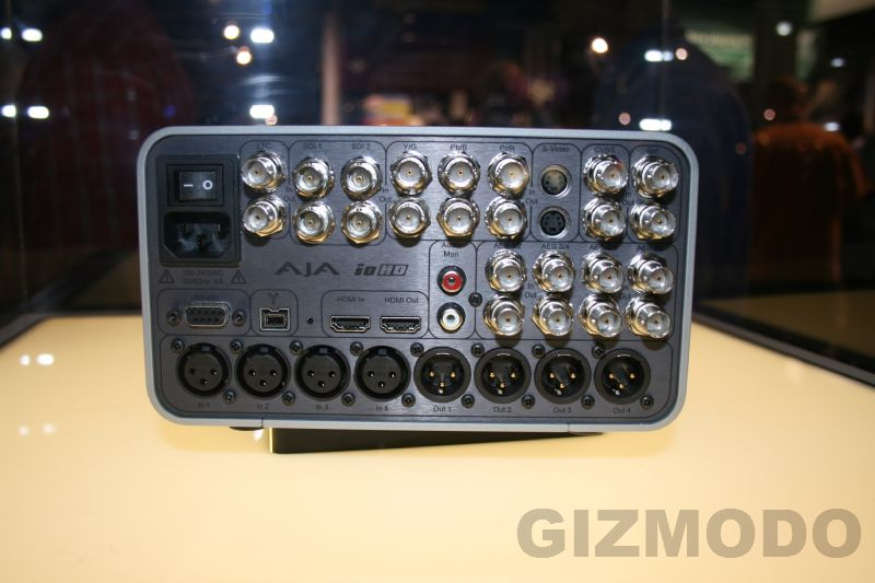 Illustration for article titled Gallery of Apple's Final Cut Friend: AJA IO HD Tames the HD Beast